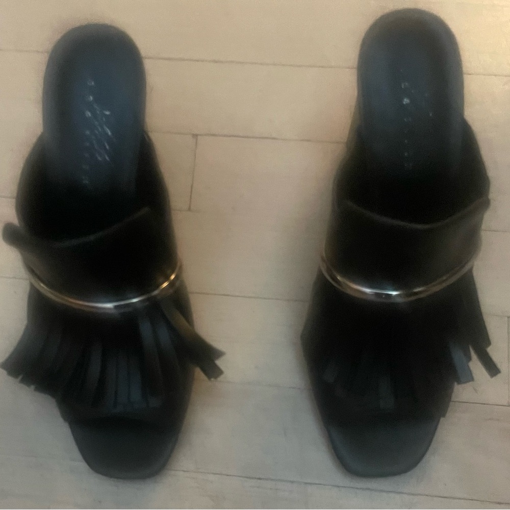 Lord & Taylor 424 Fifth Leather Sandals/Shoes